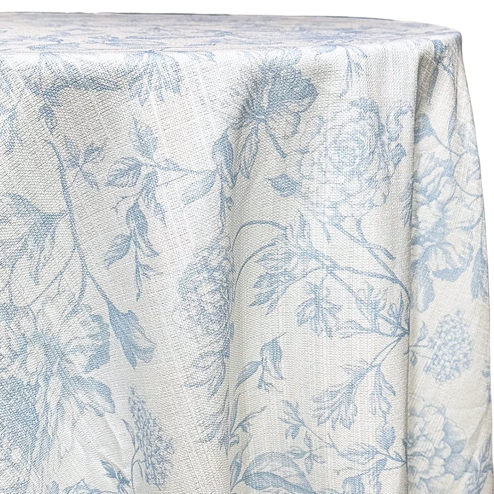 Flores Vintage Estampadas Light Blue